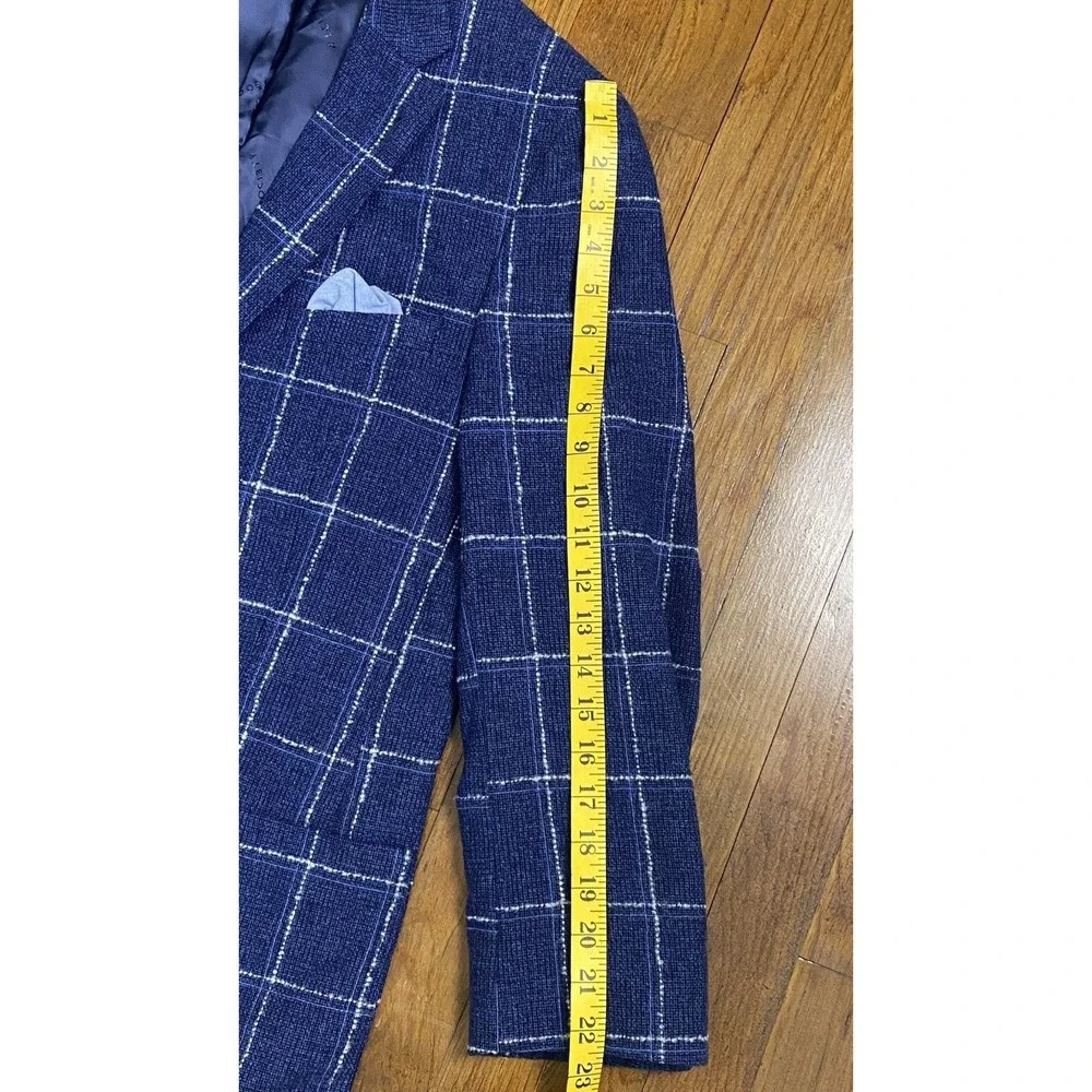 Vitale Barberis Canonico The Society Shop Men's Wool Blazer‎ Jacket Small Batch